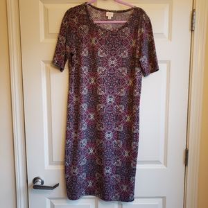 EUC Lularoe Julia Midi Dress